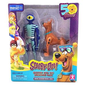 Scooby-Doo! Scooby and the Skeleton Man Action Figures 5" 50th Anniversary